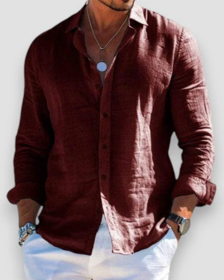Chemise homme style décontracté