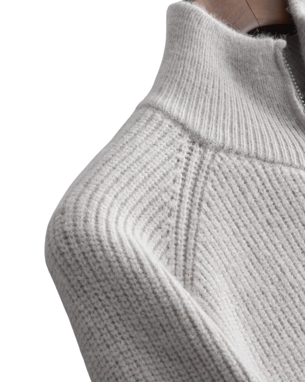 Cardigan zippé en laine mérinos pour toutes les saisons
