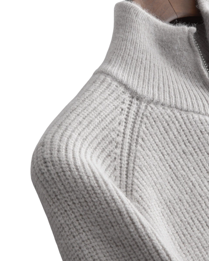 Cardigan zippé en laine mérinos pour toutes les saisons