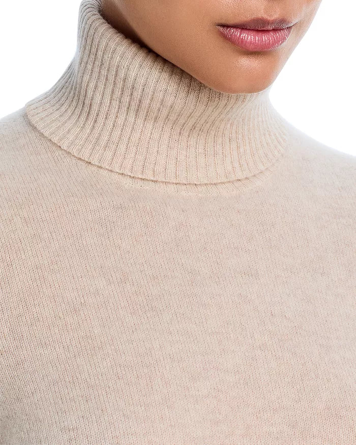 AQUA | Pull Doux à Col Roulé