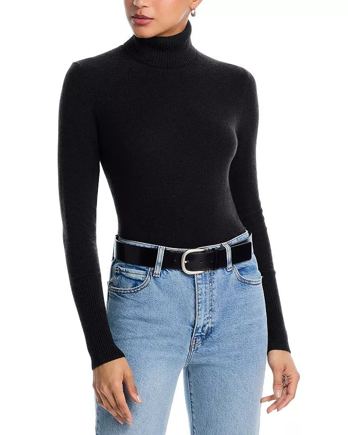 AQUA | Pull Doux à Col Roulé