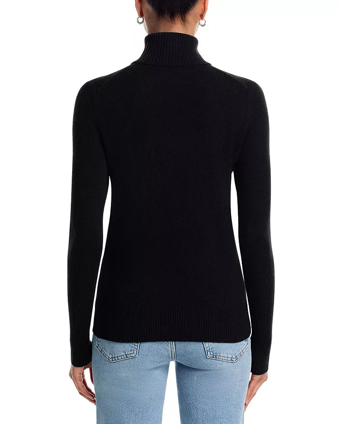 AQUA | Pull Doux à Col Roulé
