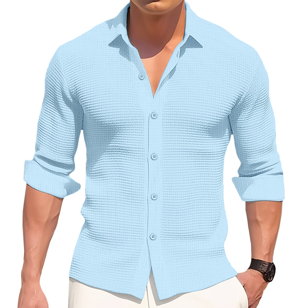 Chemise en coton décontractée