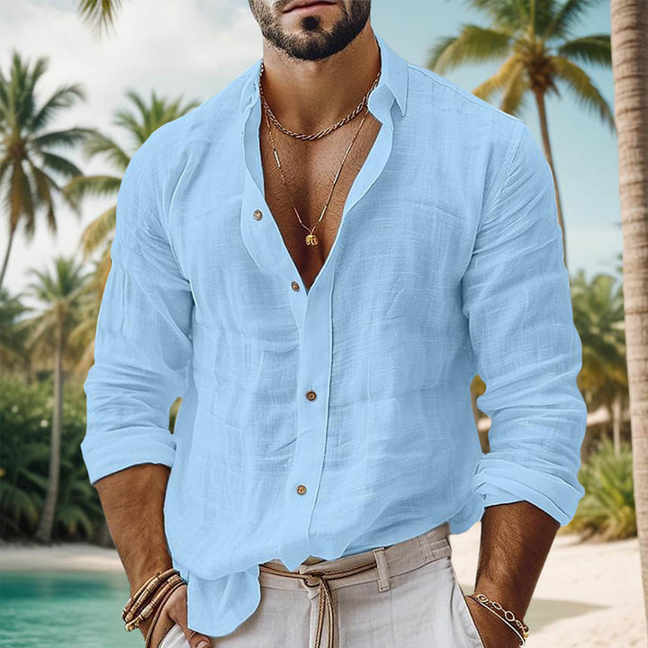 Chemise en tissu de coton