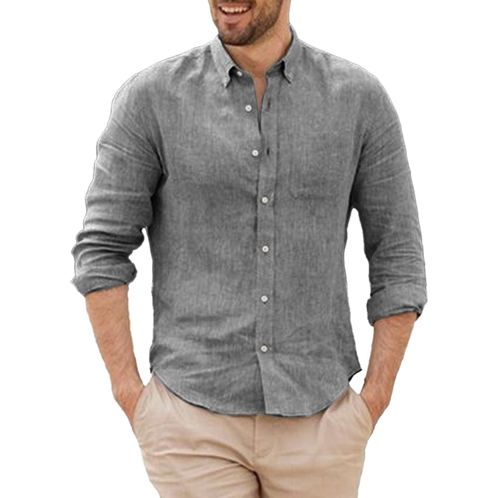 Chemise en lin légère et aérée