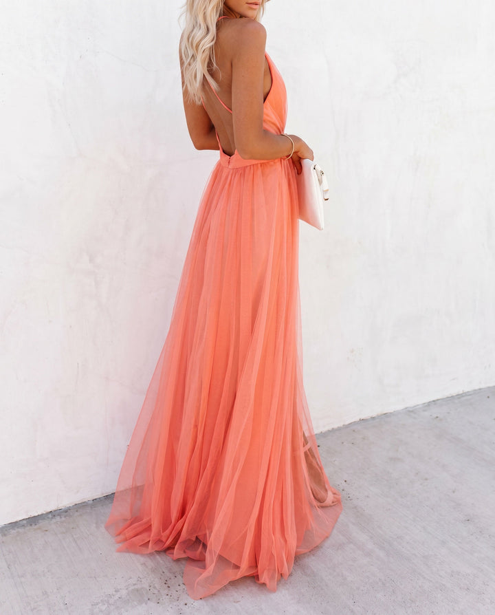 Robe Dégradé Corail