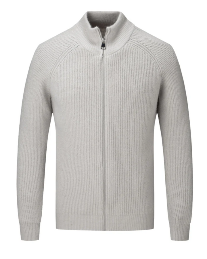 Cardigan zippé en laine mérinos pour toutes les saisons