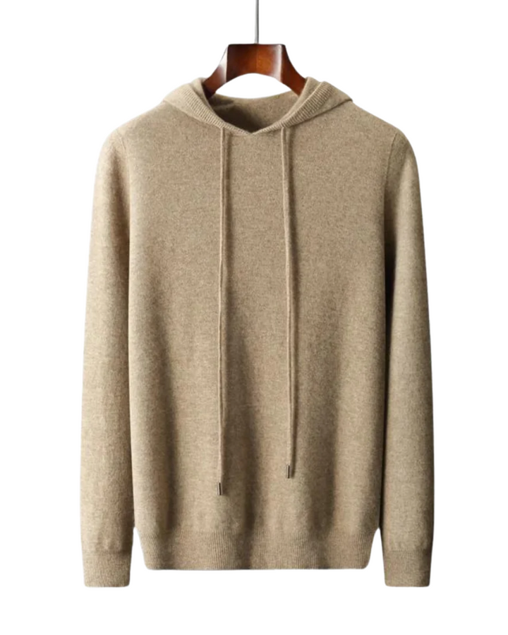 Pull en cachemire à capuche Canopus