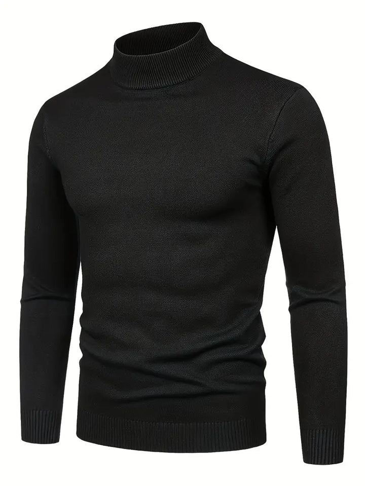Chic Pull à Col Roulé