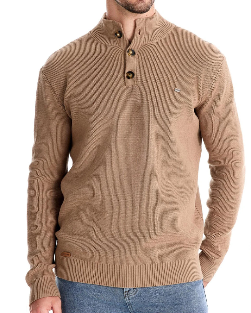 Pull en maille pour homme