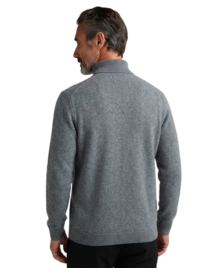Pull en cachemire chic à col roulé