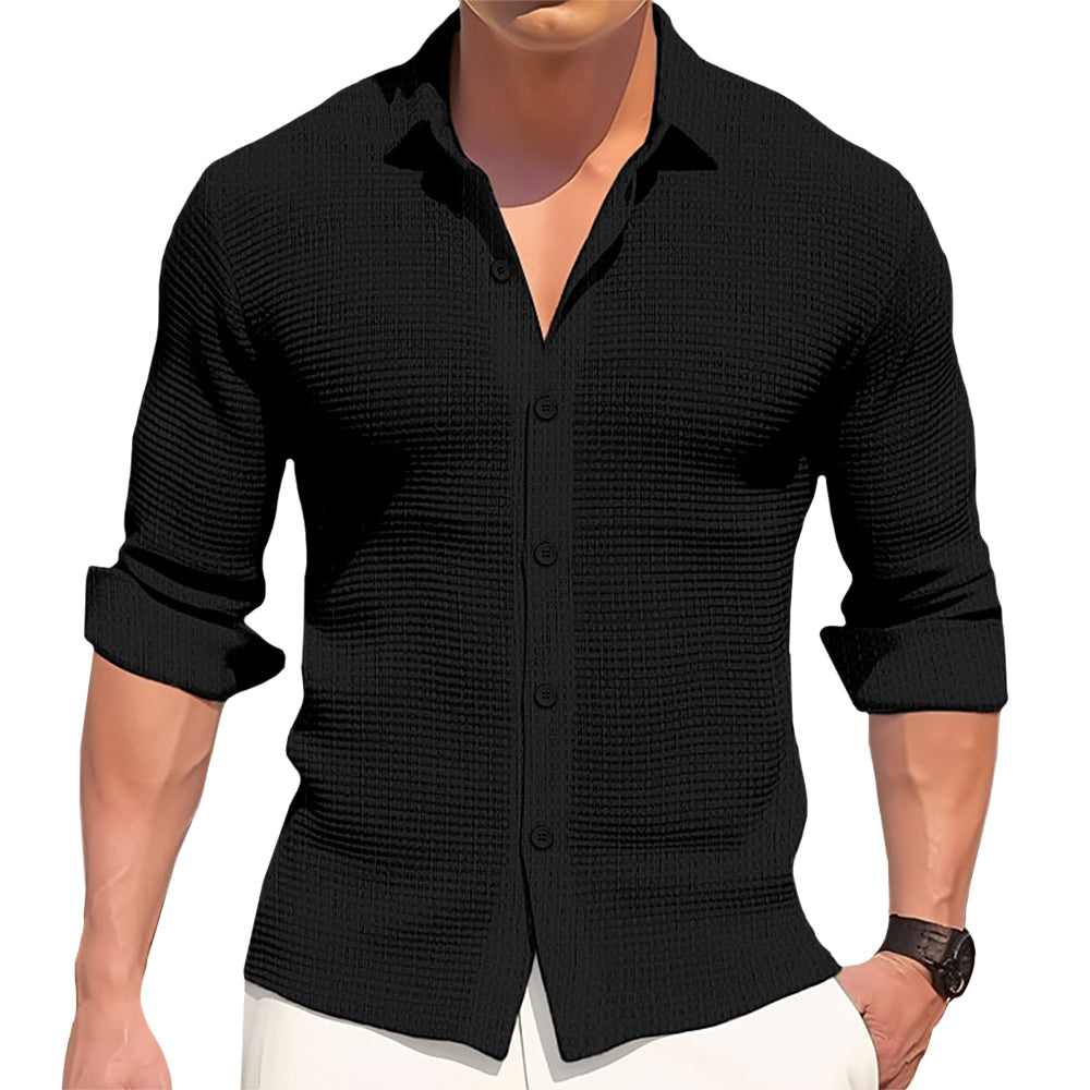 Chemise en coton décontractée