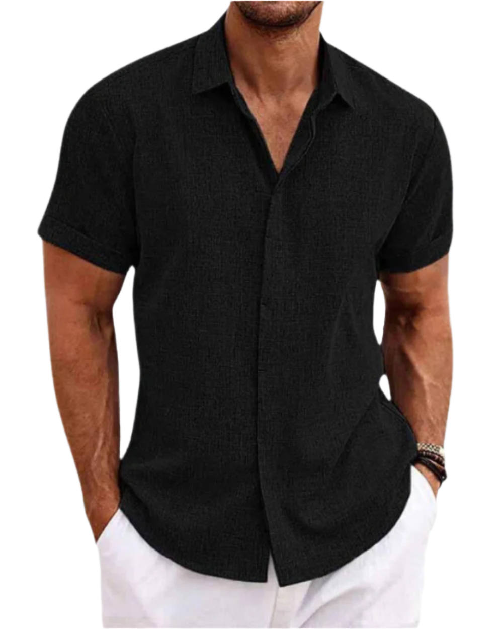 Chemise d'été légère et décontractée
