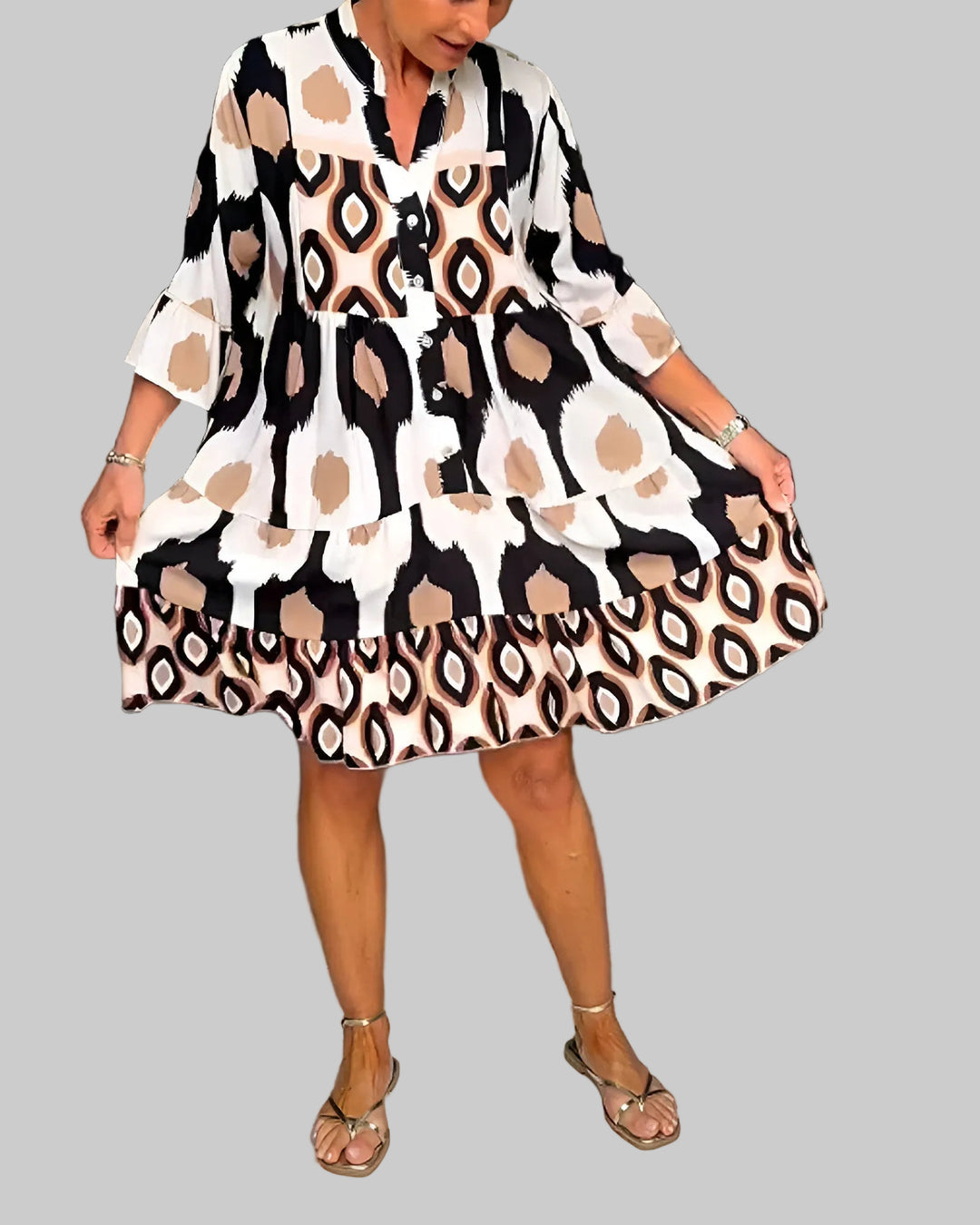 Octavia | Robe Boho Élégante