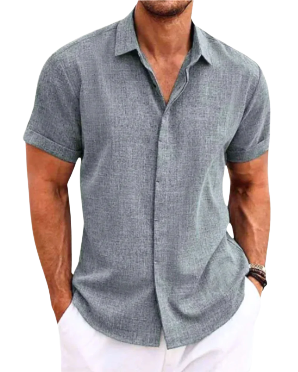Chemise d'été légère et décontractée
