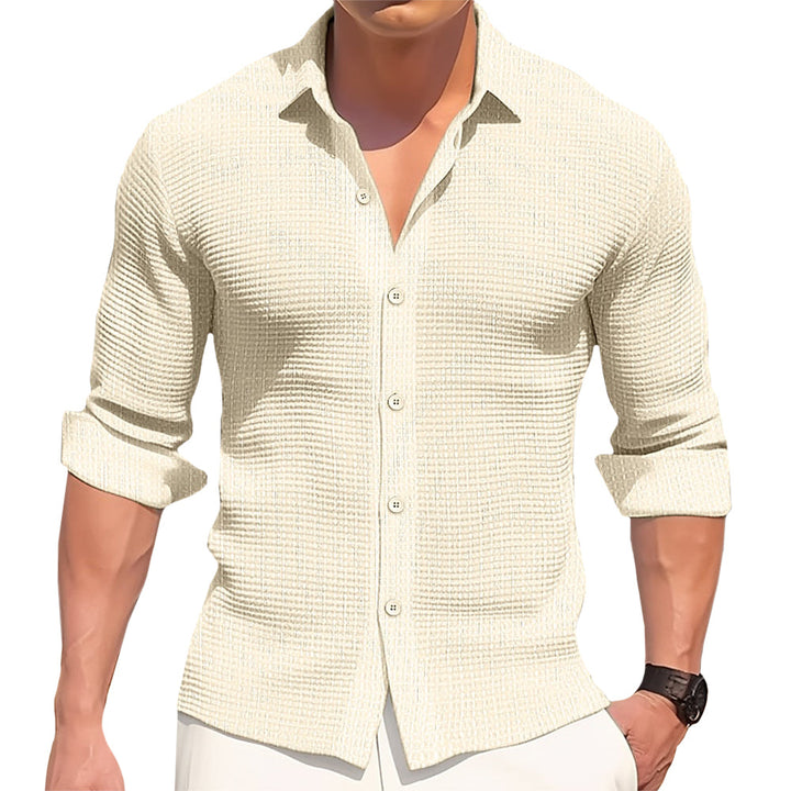 Chemise en coton décontractée