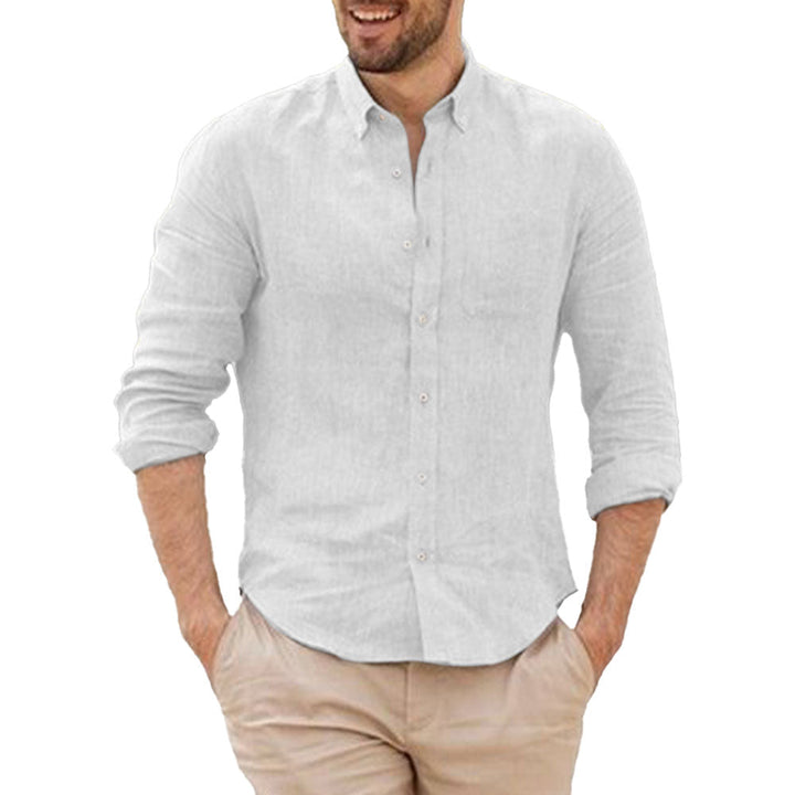 Chemise en lin légère et aérée
