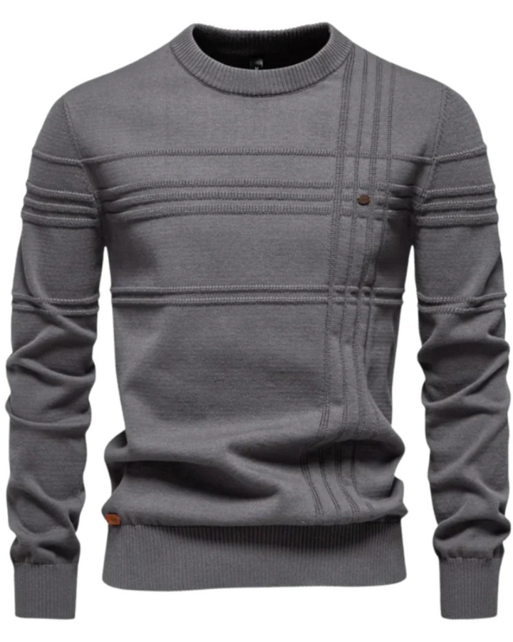 Pull pour homme à motif tartan
