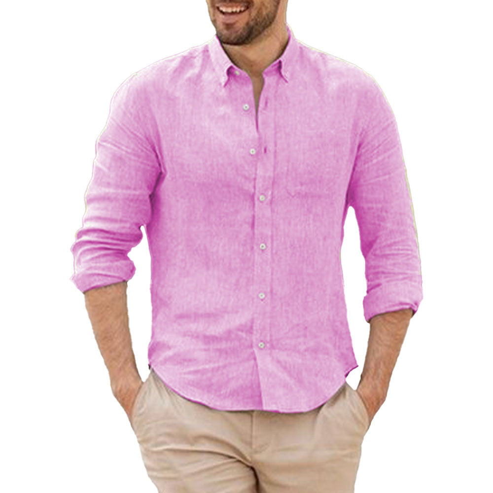 Chemise en lin légère et aérée
