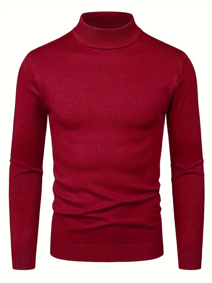 Chic Pull à Col Roulé