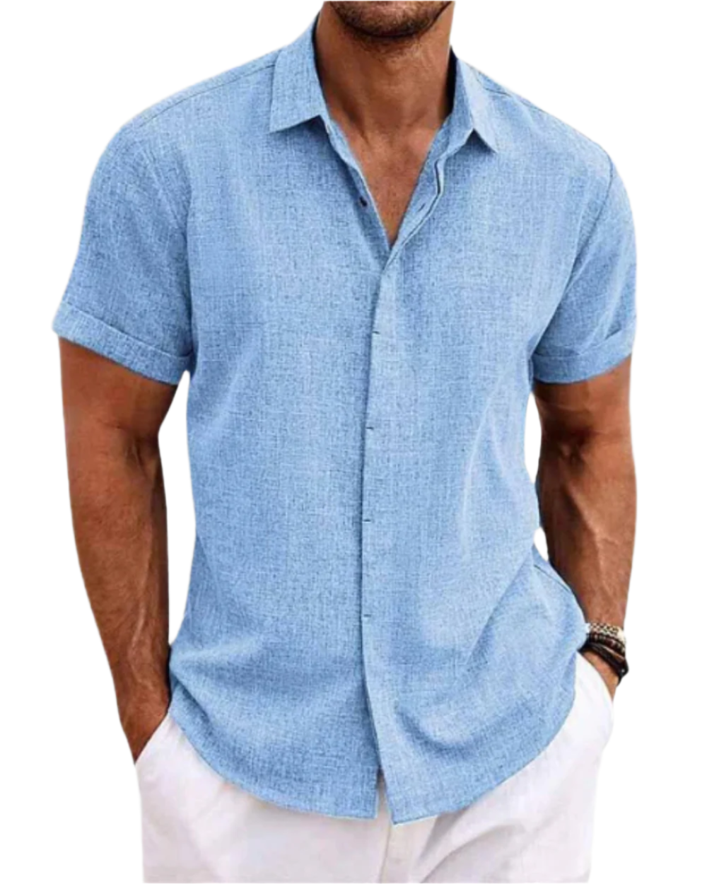 Chemise d'été légère et décontractée