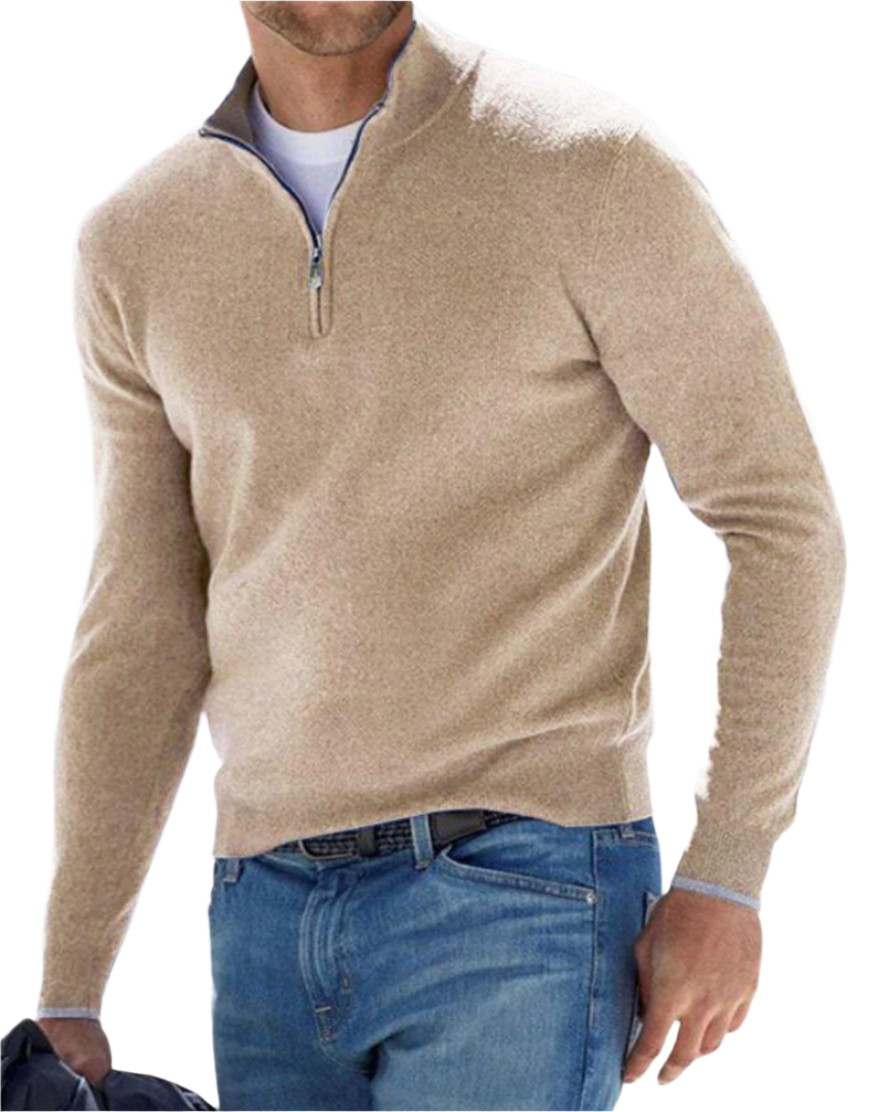 Pull Chic avec Fermeture Éclair