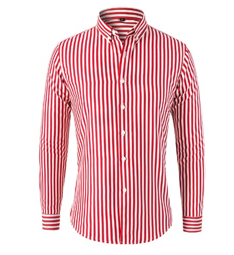 Chemise chic à rayures