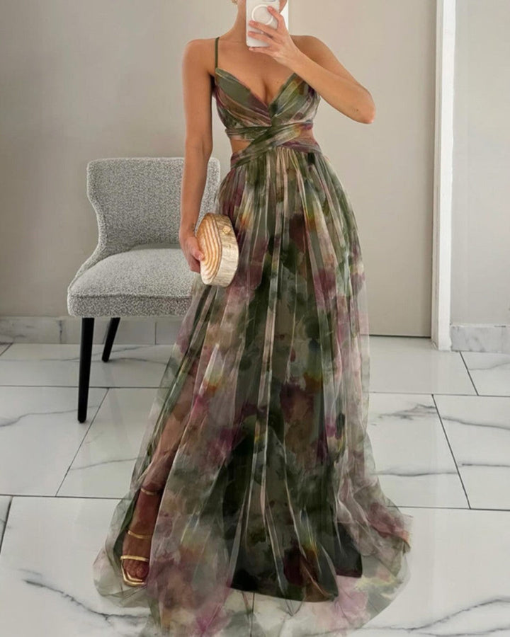 Rivéa cannes| Robe Maxi Élégance Florale (ÉDITION LIMITÉE!)