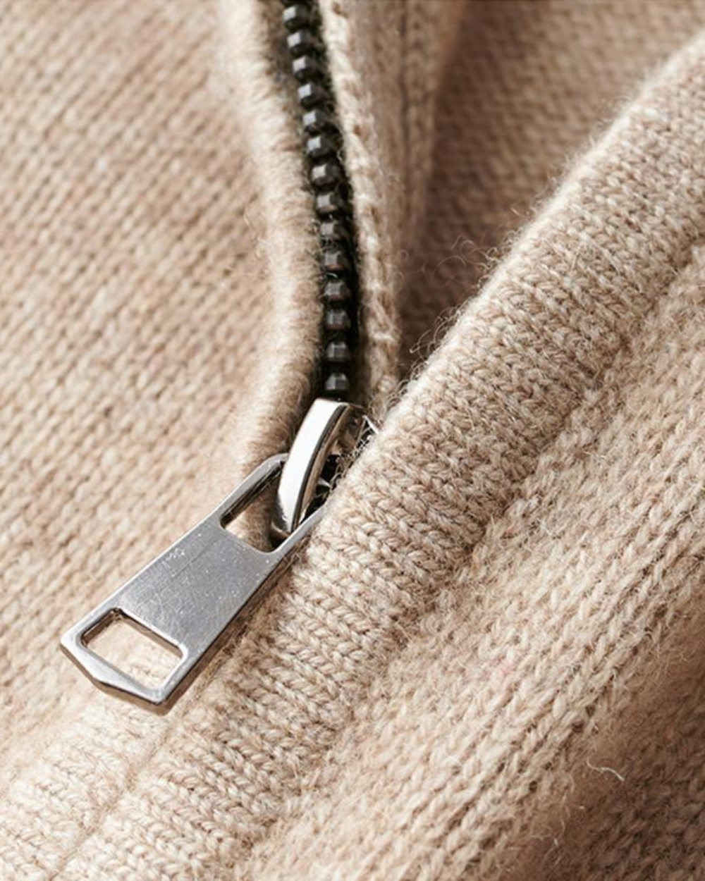 Pull Chic avec Fermeture Éclair