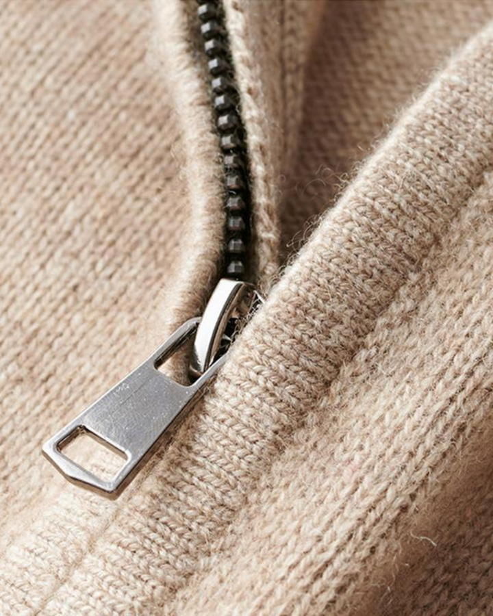Pull Chic avec Fermeture Éclair