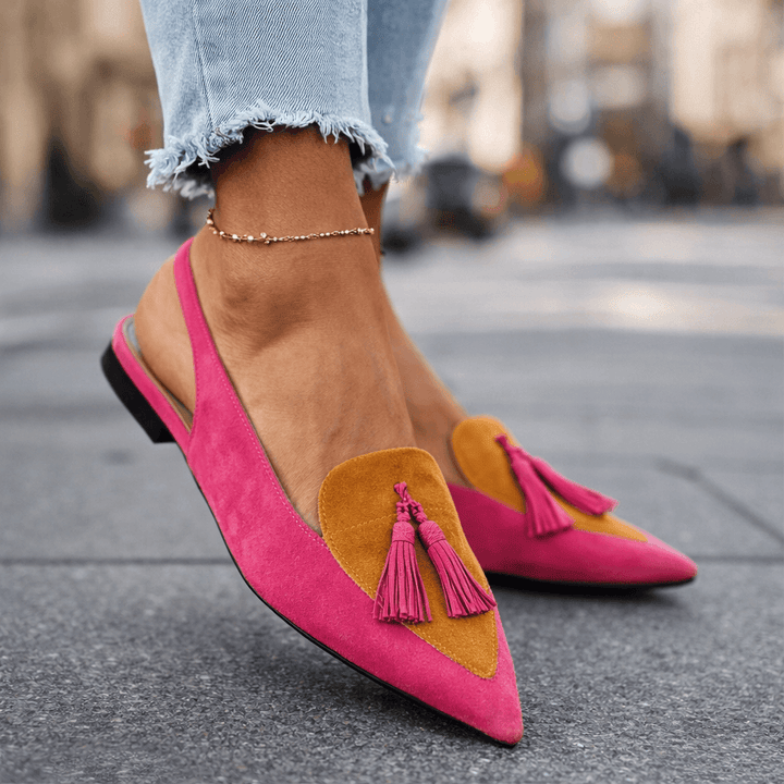 Sandales Lorena avec Bandes et Franges