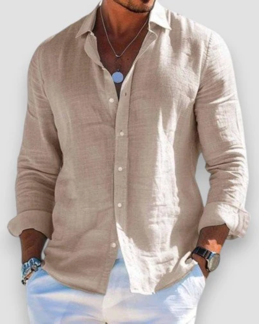 Chemise homme style décontracté
