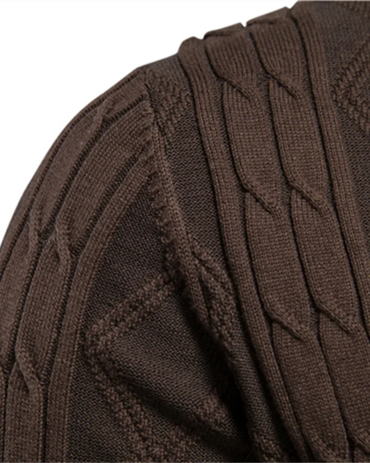 Cardigan haut de gamme pour homme avec boutons