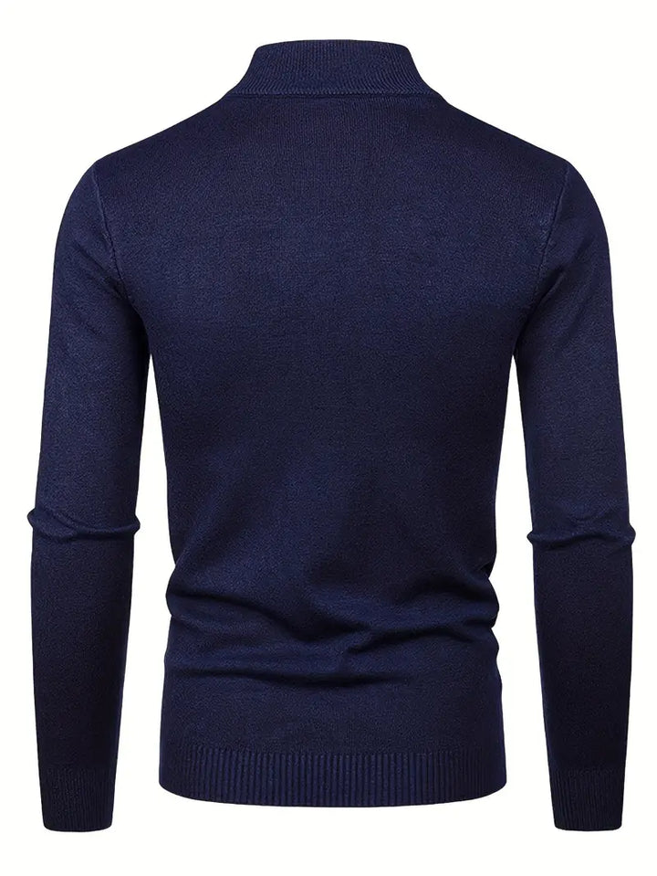 Chic Pull à Col Roulé