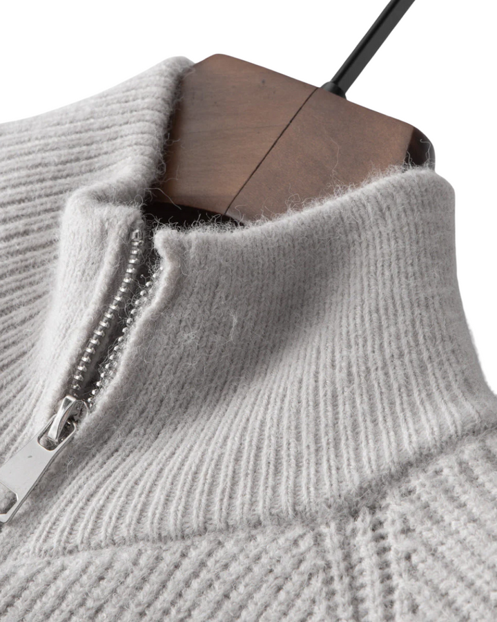 Cardigan zippé en laine mérinos pour toutes les saisons