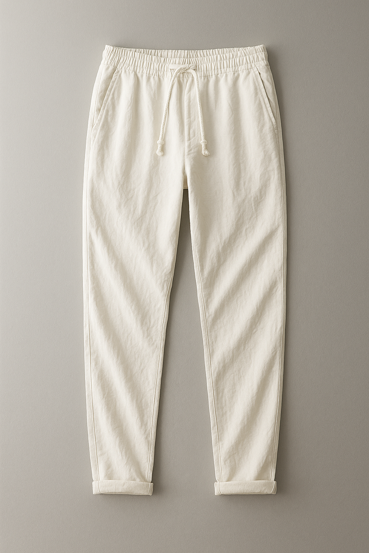 Pantalons en lin tendance