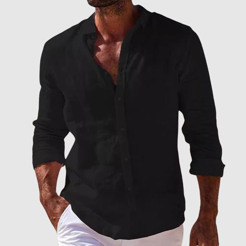 Élégante chemise en lin