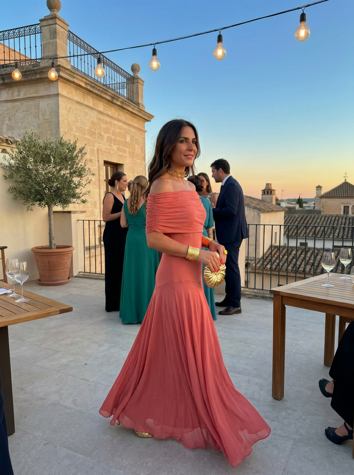 Carla | Robe maxi élégante et simple