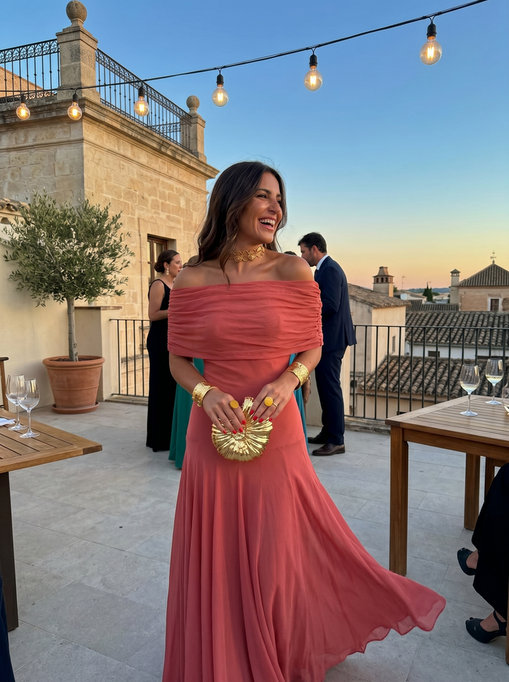 Carla | Robe maxi élégante et simple