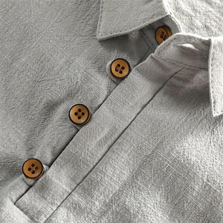 San Julian Linen Polo Shirt