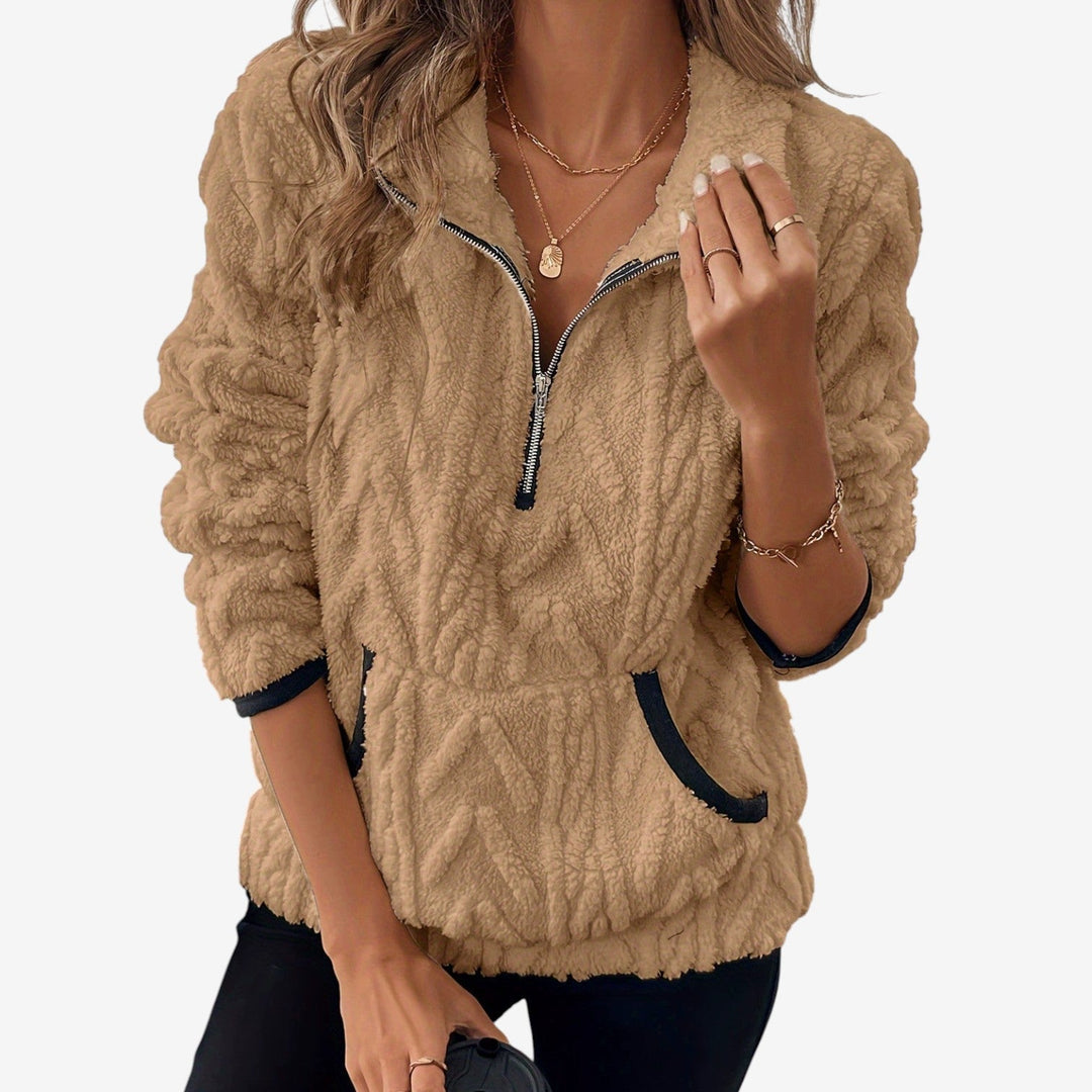 Annie | Gilet Zippé Douillet