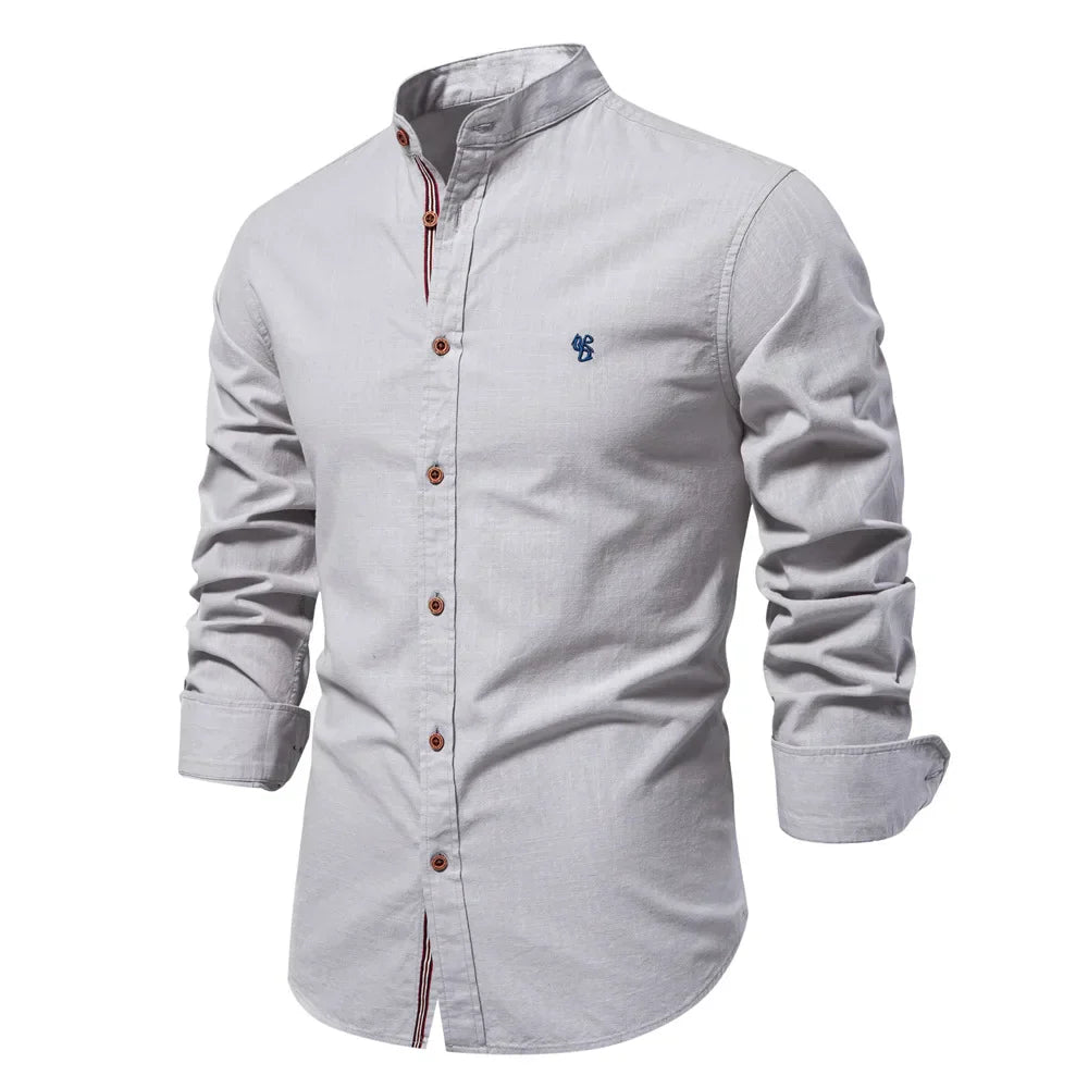 Élégante chemise en lin