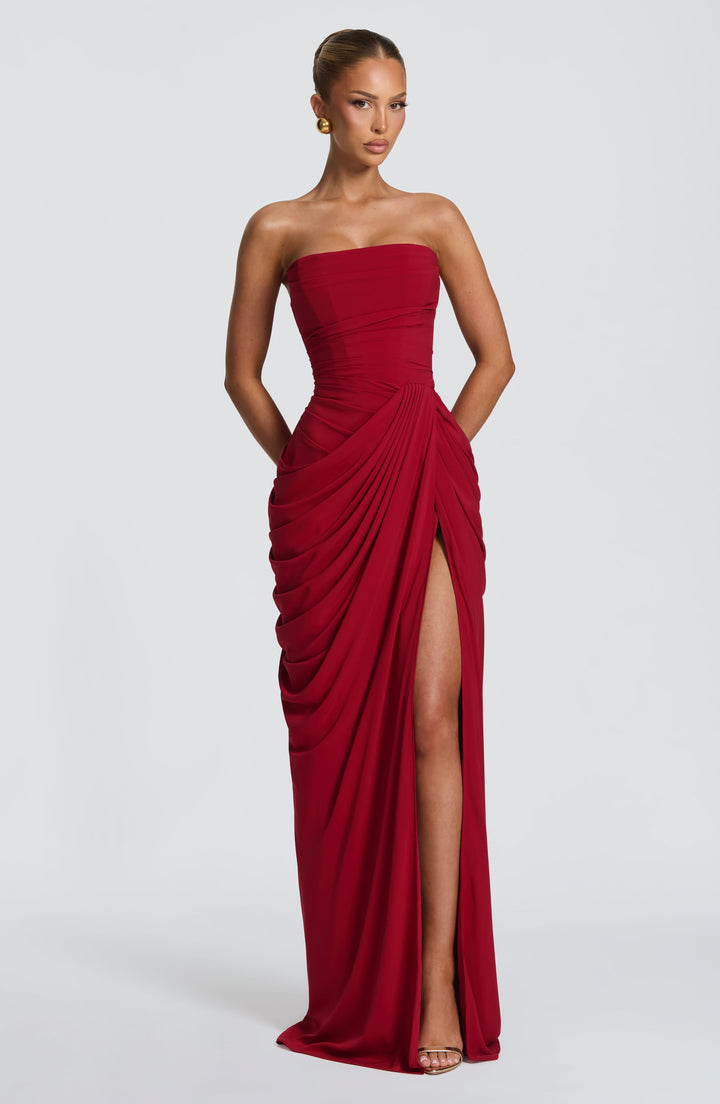 Sofia | Robe Longue Ivoire