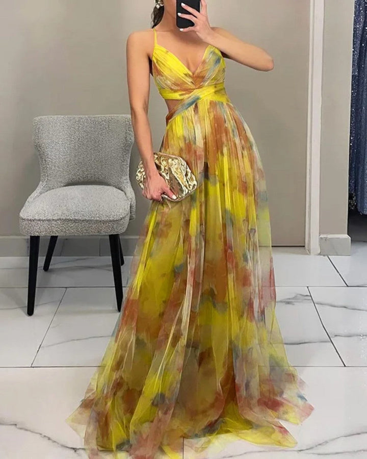 Rivéa cannes| Robe Maxi Élégance Florale (ÉDITION LIMITÉE!)