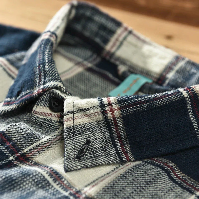 Chemise à carreaux chic