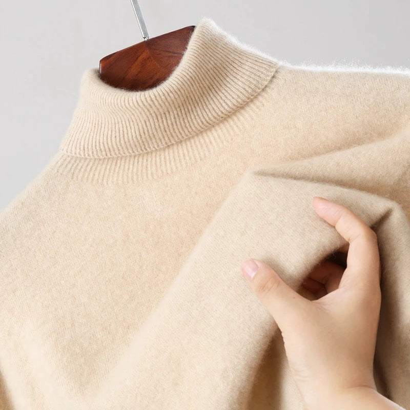 Pull élégant en laine Dolcevita