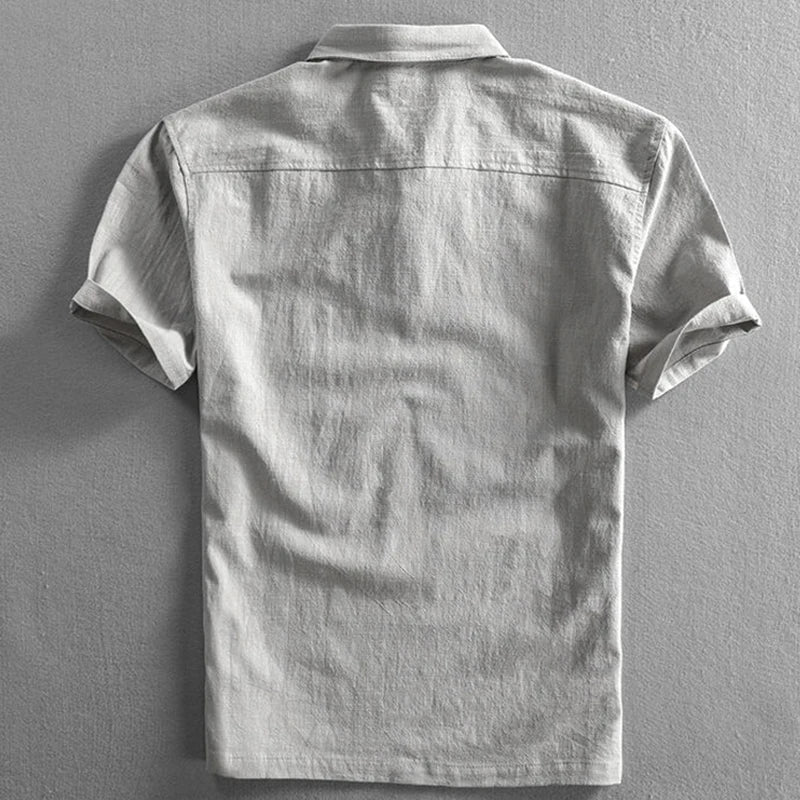 San Julian Linen Polo Shirt