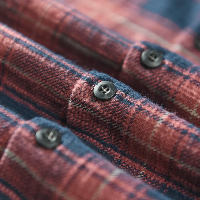 Chemise à carreaux chic