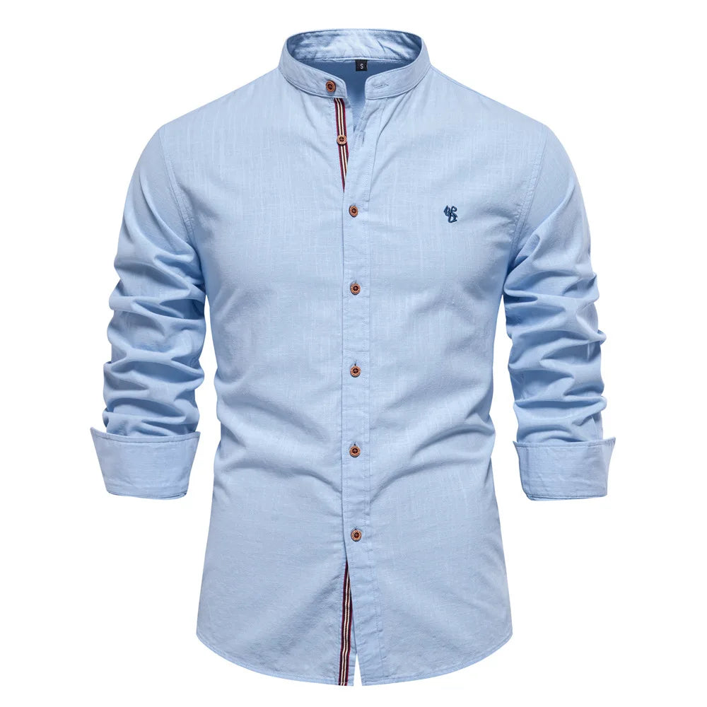 Élégante chemise en lin