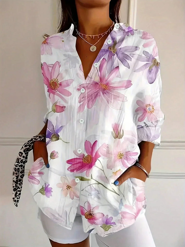 Élianne™ — Blouse élégante aux couleurs durables